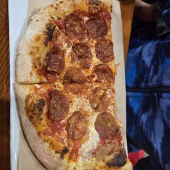 Fire at Pybus Public Market - Pizza Near Me - Wenatchee, Washington
