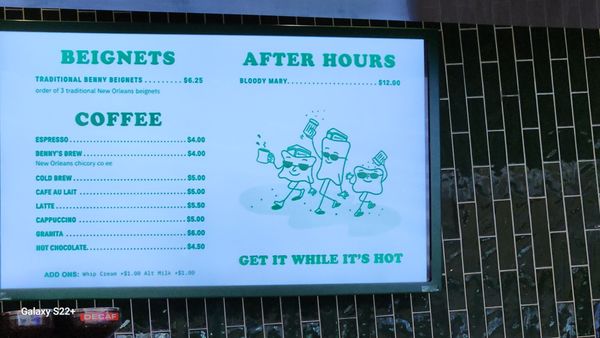 Menu photo 2 Hot Bennys New Orleans, LA