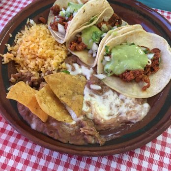 Taqueria Durango BBQ - Taco plate with pastor - Mexican Near Me - Fairfield, California