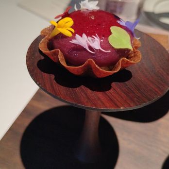 Indienne - Blackberry pani puri - Indian Near Me - Chicago, Illinois