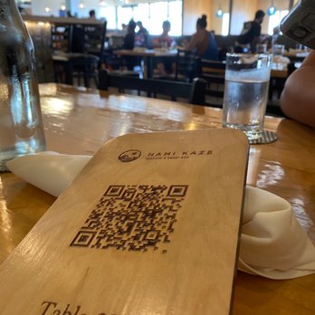 Nami Kaze - QR Code for menu - Japanese Near Me - Honolulu, Hawaii
