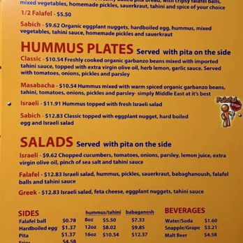 Falafel Stop - Veg menu - Falafel Near Me - Sunnyvale, California