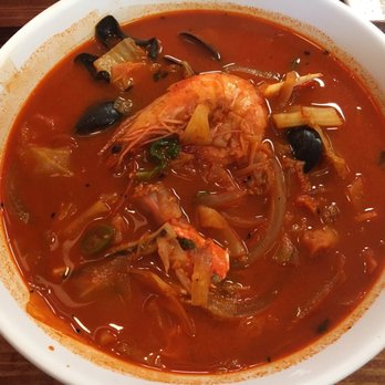 Crab Ave - Jjampong w lots of seafood! - Chicken Wings Near Me - Houston, Texas