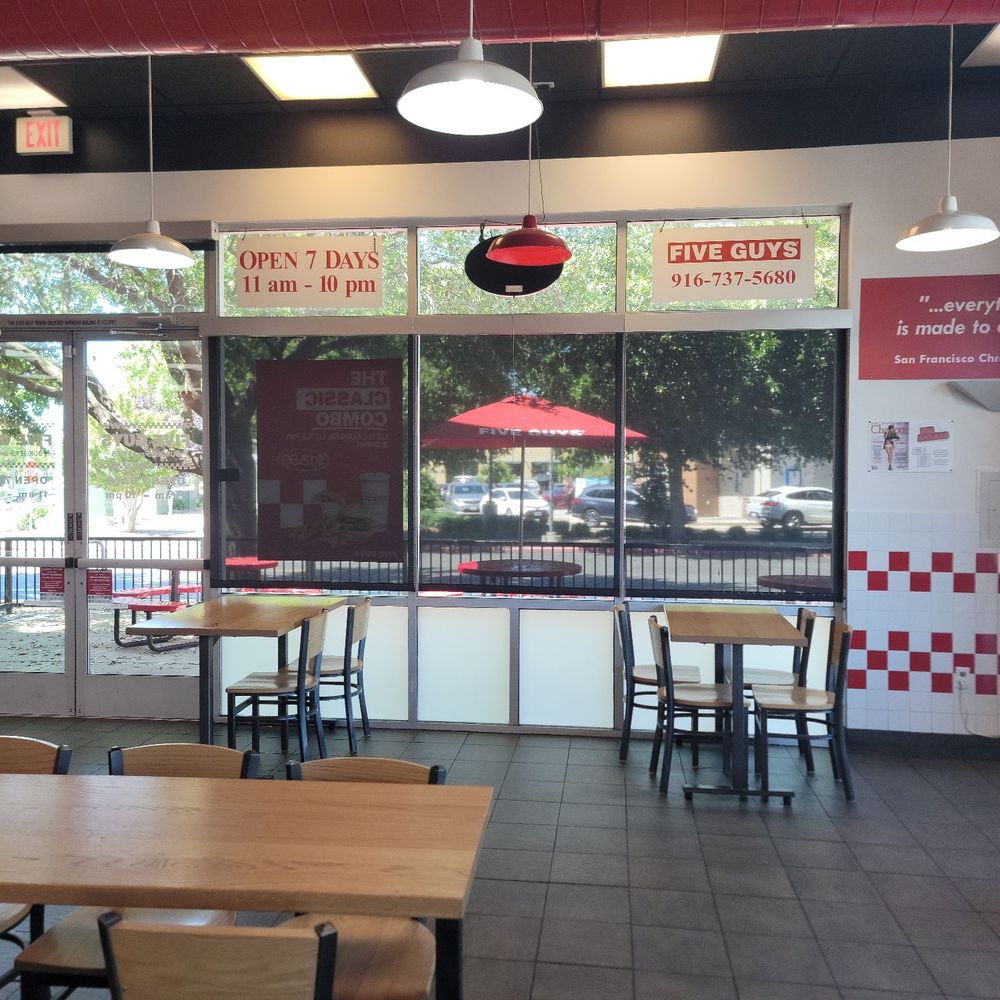 Five Guys - Burgers Near Me - West Sacramento, California