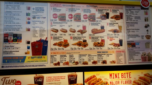 Menu photo 1 Sonic Drive-In Vero Beach, FL