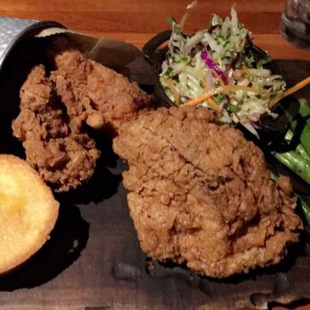 The Ranch - Smoked fried chicken...I will give them points for the creative presentation. - Steakhouses Near Me - Irving, Texas The Ranch - Smoked fried chicken...I will give them points for the creative presentation. - Steakhouses Near Me - Irving, Texas
