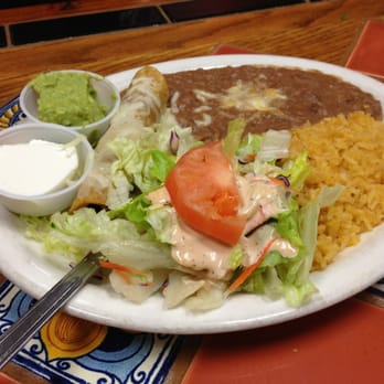 Los Compadres Mexican Restaurant - Flauta platter - Mexican Near Me - Hayward, California