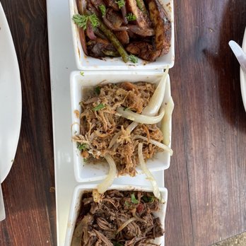 Baracoa Cuban Restaurant - Chicken, pork and shredded beef in the tour of Cuba which is more than enough food for two people. - Cuban Near Me - Palmdale, California
