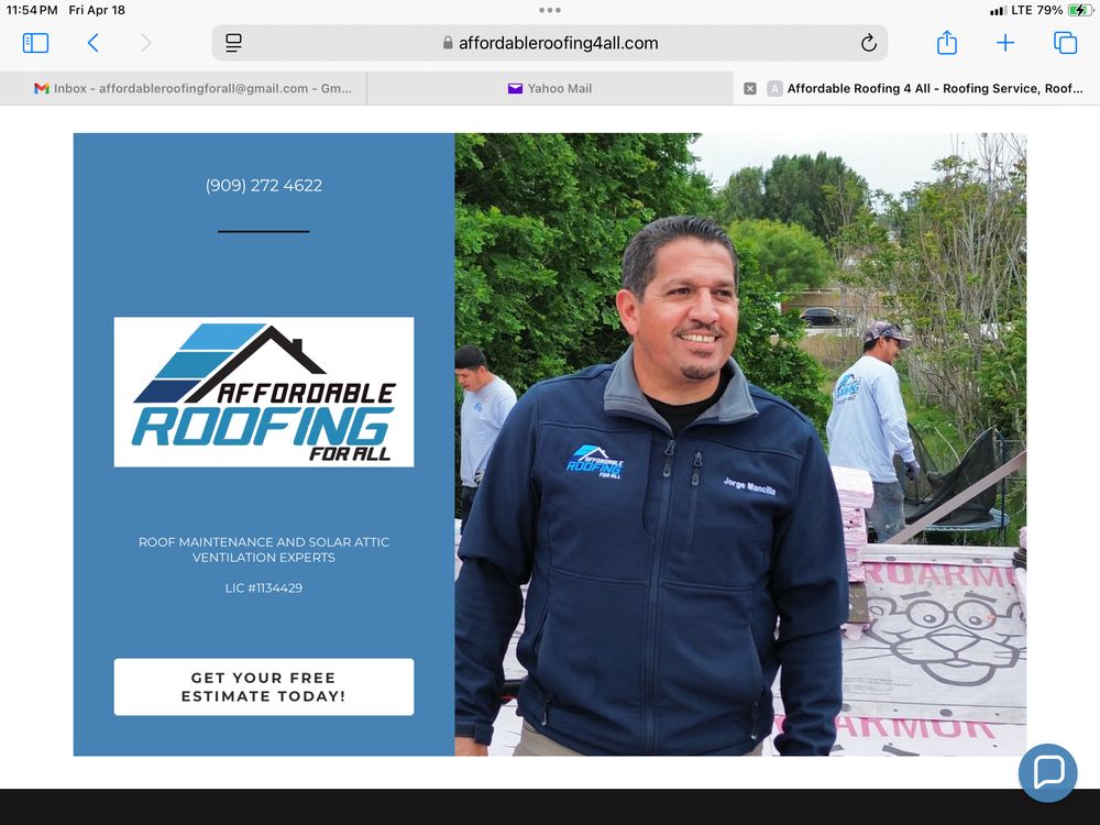 Slide of Affordable Roofing for all