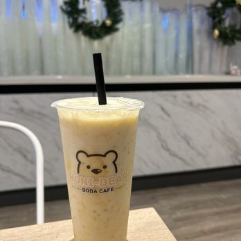 Honi-Bear Boba Cafe - Mango sago smoothie drink - Bubble Tea Near Me - Pleasanton, California Honi-Bear Boba Cafe - Mango sago smoothie drink - Bubble Tea Near Me - Pleasanton, California