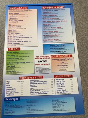 Menu photo 7 Pancake House Longview, WA