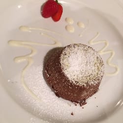 Osteria Naso rosso - Tortino al cioccolato con cuore morbido