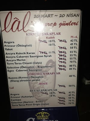 Menu photo 2 Lal Istanbul, 34 Menu photo 2 Lal Istanbul, 34