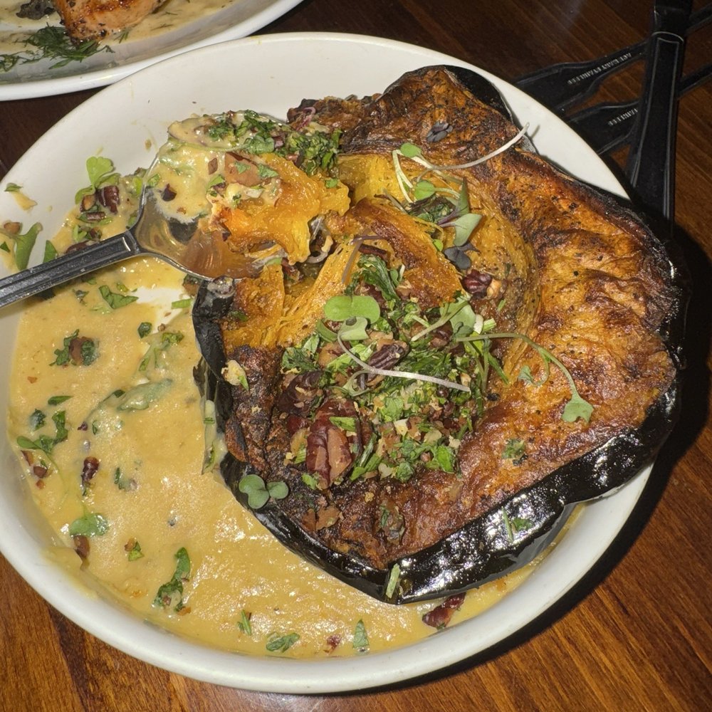 Bryans On 290 - Acorn Squash with Pecan Relish - New American Near Me - Johnson City, Texas