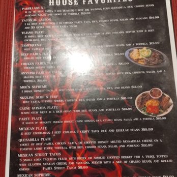 Tejano Grill - Menu - Mexican Near Me - Harlingen, Texas