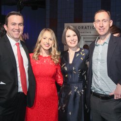Junior League of Palo Alto - Junior League members at a fundraiser to benefit The Tech Museum in San Jose (2019)