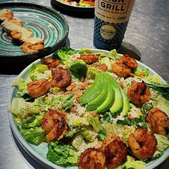California Fish Grill - Shrimp Avocado Cesar Salad - Seafood Near Me - North Hollywood, California California Fish Grill - Shrimp Avocado Cesar Salad - Seafood Near Me - North Hollywood, California