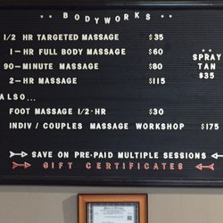 Bodyworks of Morris - Reasonable prices, quiet office, customized sessions. Free hot packs, stones and mineral water.