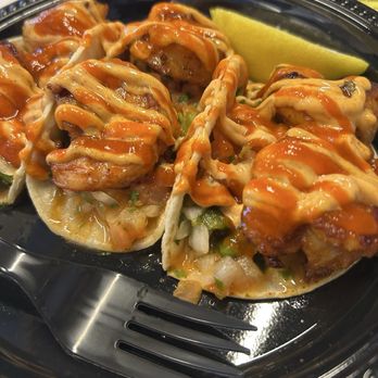 The Kickin' Crab - Grilled Shrimp Tacos (3 per order) - Seafood Near Me - Haltom City, Texas The Kickin' Crab - Grilled Shrimp Tacos (3 per order) - Seafood Near Me - Haltom City, Texas