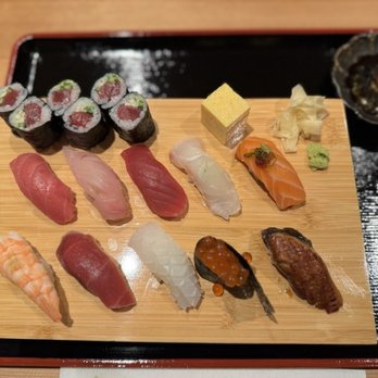Naoki Sushi Dining - Nigiri sushi set for the day. - Japanese Near Me - Lawrenceville, New Jersey Naoki Sushi Dining - Nigiri sushi set for the day. - Japanese Near Me - Lawrenceville, New Jersey
