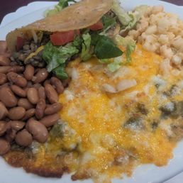 Vegetarian combination plate