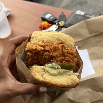 Bird Bird Biscuit - Firebird sandwich - Breakfast & Brunch Near Me - Austin, Texas