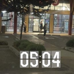1 hour after they're supposed to be open and even the trainer can't get in 1 hour after they're supposed to be open and even the trainer can't get in