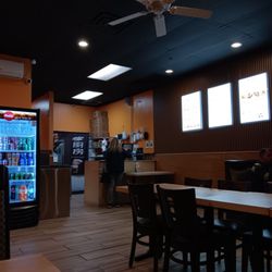 View of front counter/cashier