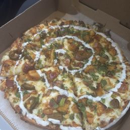 achari pizza was great achari pizza was great