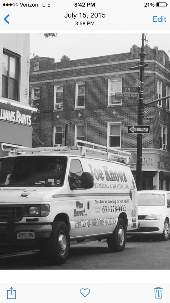 Slide of Joe Knows Plumbing & Heating