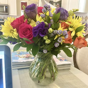 Dream Petals Floral - What she received - even nicer in person! - Florists Near Me - Allen, Texas