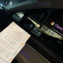 Giant - List and the store