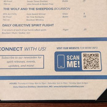 Daily Objective Distillery - Distilleries Near Me - Amsterdam, Missouri