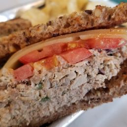 Tuna melt know as the Schmelt. Tuna melt know as the Schmelt.
