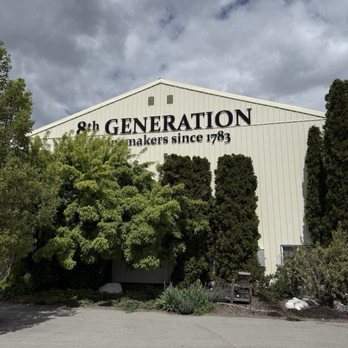 8th Generation Vineyard - 8th Generation vineyard grape press building - Wineries Near Me - Summerland, British Columbia