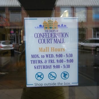 Confederation Court Mall - Shopping Near Me - Charlottetown, Prince Edward Island Confederation Court Mall - Shopping Near Me - Charlottetown, Prince Edward Island