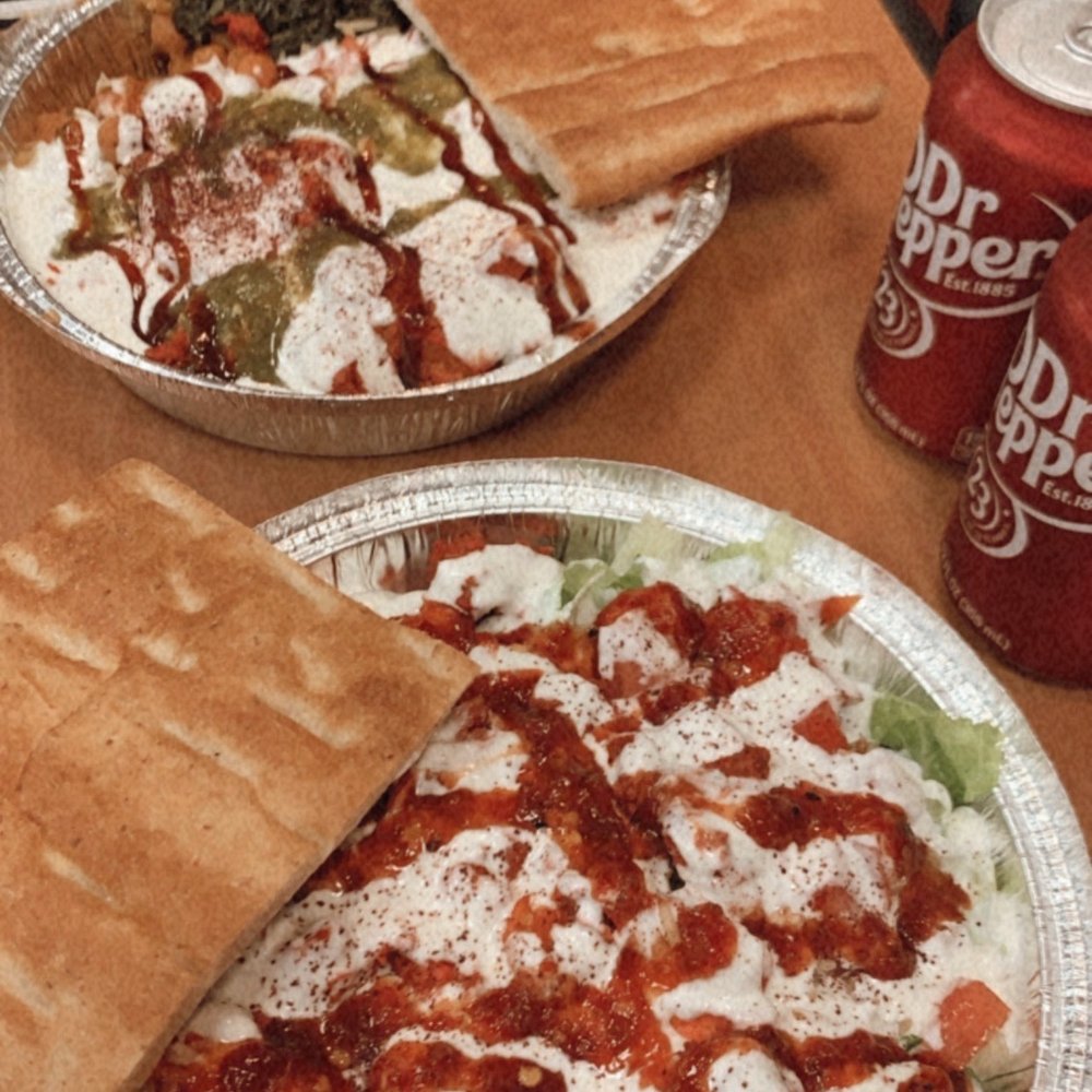 Big Red Halal - Chicken Over Rice with salad. - Afghan Near Me - Springfield, Virginia Big Red Halal - Chicken Over Rice with salad. - Afghan Near Me - Springfield, Virginia