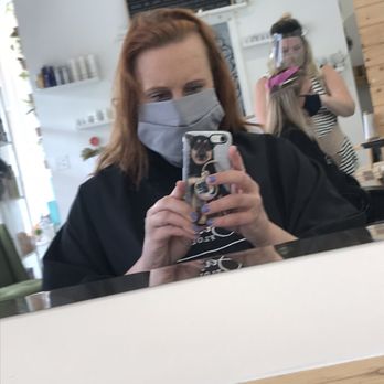 Salon Flourish - What my hair looked like before. - Hair Stylists Near Me - Manhattan Beach, California