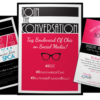 Media Star Promotions - Ground up development and execution for the Boulevard of Chic fashion events, including printed materials, social media and web design. - Marketing Near Me - Hunt Valley, Maryland Media Star Promotions - Ground up development and execution for the Boulevard of Chic fashion events, including printed materials, social media and web design. - Marketing Near Me - Hunt Valley, Maryland