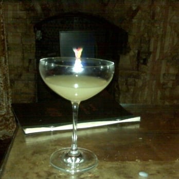 The Edison - The Hemingway (Absinthe/Champagne) Cocktail. Yum! - Cocktail Bars Near Me - Los Angeles, California