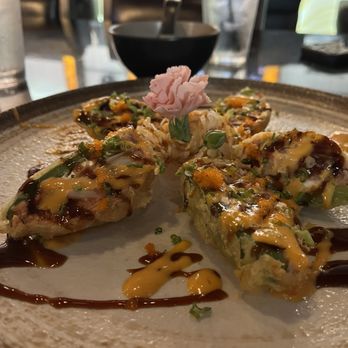 Kobe Japanese Steakhouse - Deep fried Jalapeños stuffed with crab and spicy tuna. - Japanese Near Me - Lubbock, Texas
