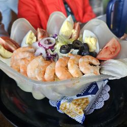Virginia's On The Bay - Shrimp salad