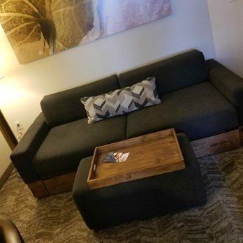 SpringHill Suites by Marriott Pigeon Forge - West Elm Sleeper sofa with trundle pull out mattress.. Huge ottoman, tray for additional seating, or work space.. - Hotels Near Me - Pigeon Forge, Tennessee SpringHill Suites by Marriott Pigeon Forge - West Elm Sleeper sofa with trundle pull out mattress.. Huge ottoman, tray for additional seating, or work space.. - Hotels Near Me - Pigeon Forge, Tennessee
