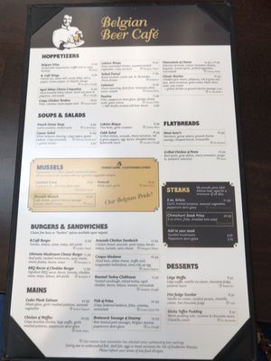 Menu photo 4 Belgian Beer Cafe Calgary, AB Menu photo 4 Belgian Beer Cafe Calgary, AB