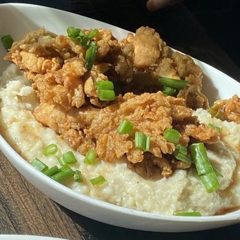 Mo' Brunch & Brews - Hot Honey Shrooms & Grits - Breakfast & Brunch Near Me - Houston, Texas Mo' Brunch & Brews - Hot Honey Shrooms & Grits - Breakfast & Brunch Near Me - Houston, Texas