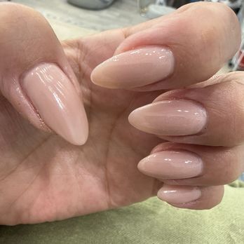 Nails Galore - Poly dip with a beautiful soft color - Nail Salons Near Me - Cypress, California
