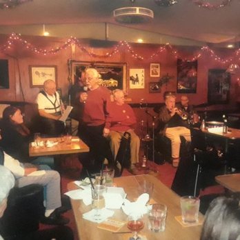 Casey's Tavern - Woody James (trumpeter) and the Jelly Roll Jazz Band with guest vocalist, Nov 2019 - Cocktail Bars Near Me - Canoga Park, California