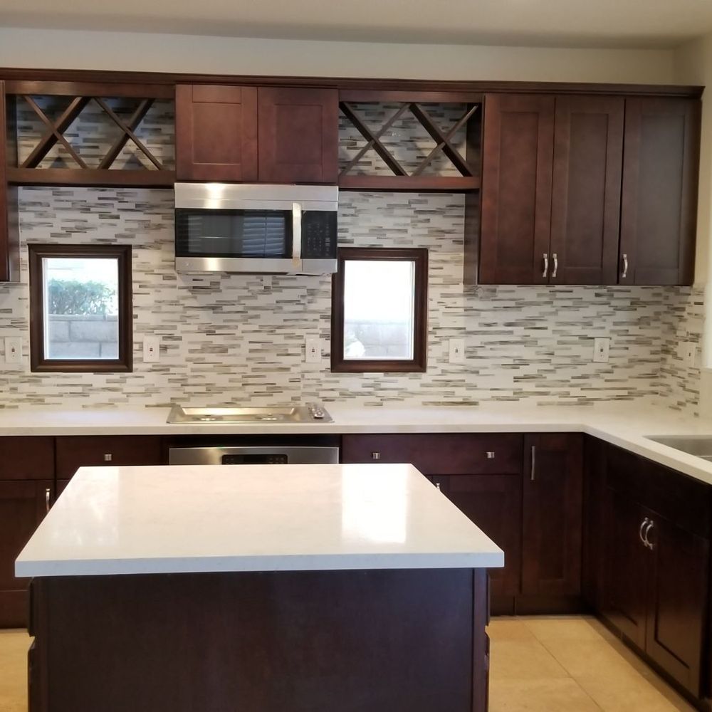 My Artistic Tile - a kitchen with stainless steel appliances - Tiling Near Me - Oxnard, California My Artistic Tile - a kitchen with stainless steel appliances - Tiling Near Me - Oxnard, California