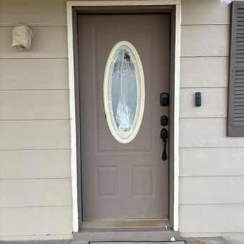 Austin Painting - Before-front door - Painters Near Me