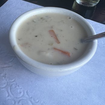 Yardarm Restaurant - Clam Chowder. - Seafood Near Me - Corpus Christi, Texas
